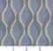 Agean - Blue Abstract & Geometric Upholstery Fabric 54 Inches"